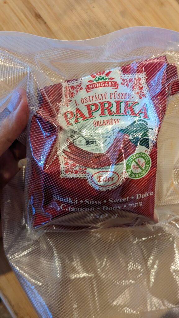 Authentic Hungarian Sweet Paprika